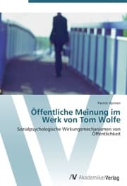 Cover von Öffentliche Meinung im Werk von Tom Wolfe