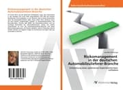 Cover von Risikomanagement in der deutschen Automobilzulieferer-Branche
