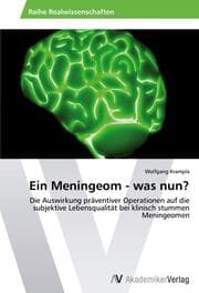 Cover von Ein Meningeom - was nun?