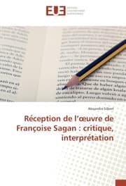 Cover von Reception de luvre de Francoise Sagan : critique, interpretation