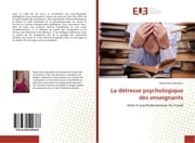 Cover von La détresse psychologique des enseignants