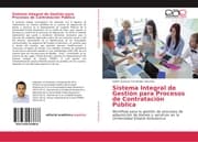Cover von Sistema Integral de Gestión para Procesos de Contratación Pública