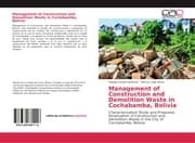 Cover von Management of Construction and Demolition Waste in Cochabamba, Bolivia