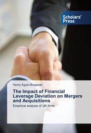Cover von The Impact of Financial Leverage Deviation on Mergers and Acquisitions