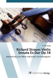 Cover von Richard Strauss Violin Sonata Es-Dur Op.18
