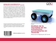 Cover von Análisis de la movilidad de los estudiantes universitarios en Tenerife
