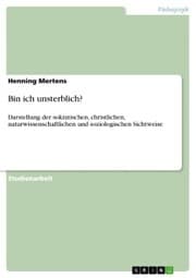 Cover von Bin ich unsterblich?