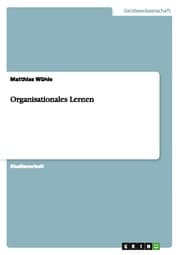 Cover von Organisationales Lernen