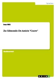 Cover von Zu: Edmondo De Amicis 'Cuore'