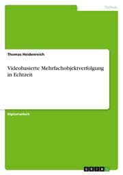Cover von Videobasierte Mehrfachobjektverfolgung in Echtzeit