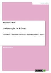 Cover von Außertropische Stürme