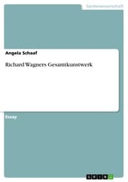 Cover von Richard Wagners Gesamtkunstwerk