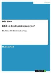 Cover von Ethik im Boulevardjournalismus?