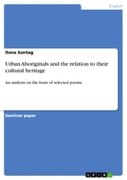 Cover von Urban Aboriginals and the relation to their cultural heritage
