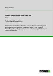 Cover von Freiheit und Revolution