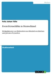 Cover von Event-Fernsehfilm in Deutschland
