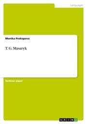 Cover von T.G.Masaryk