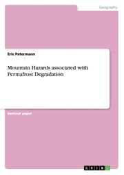 Cover von Mountain Hazards associated with Permafrost Degradation