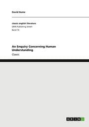 Cover von An Enquiry Concerning Human Understanding
