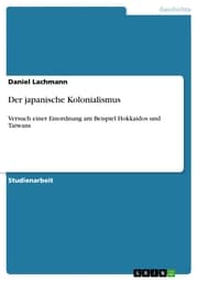 Cover von Der japanische Kolonialismus