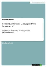 Cover von Heinrich Zerkaulens 'Die Jugend von Langemarck'