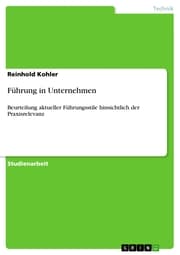 Cover von Führung in Unternehmen