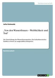 Cover von Von den Wasserfrauen - Weiblichkeit und Tod'