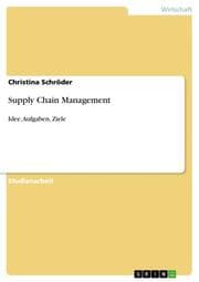Cover von Supply Chain Management