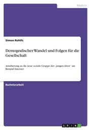 Cover von Demografischer Wandel und Folgen für die Gesellschaft