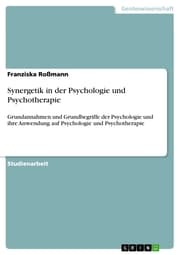 Cover von Synergetik in der Psychologie und Psychotherapie