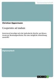 Cover von Cooperatio ad malum