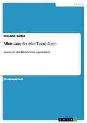 Cover von Alleinkämpfer oder Teamplayer