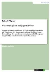 Cover von Gewalttätigkeit bei Jugendlichen