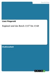 Cover von England und das Reich 1337 bis 1348