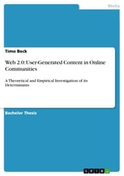 Cover von Web 2.0: User-Generated Content in Online Communities