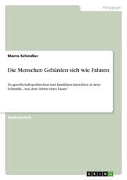 Cover von Die Menschen Gebärden sich wie Fahnen