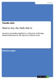 Cover von Hard to See, the Dark Side Is