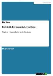 Cover von Rohstoff der Keramikherstellung