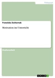 Cover von Motivation im Unterricht