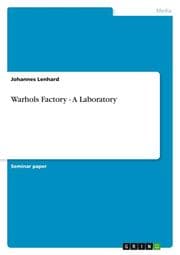 Cover von Warhols Factory - A Laboratory