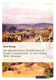 Cover von Die phantastischen Erzählformen im Kapitel 'Landeskunde' in Uwe Timms Werk 'Morenga'