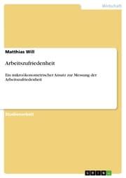 Cover von Arbeitszufriedenheit