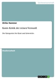 Cover von Kants Kritik der reinen Vernunft