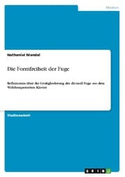 Cover von Die Formfreiheit der Fuge