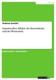 Cover von Impulswellen: Effekte der Rutschdichte und der Wassertiefe