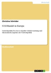 Cover von CO2-Handel in Europa