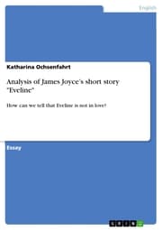 Cover von Analysis of James Joyce's short story 'Eveline'