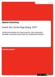 Cover von Israel: Der Sechs-Tage-Krieg 1967