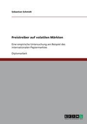 Cover von Preistreiber auf volatilen Märkten