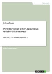 Cover von Der Film 'About a Boy'. Entnehmen visueller Informationen